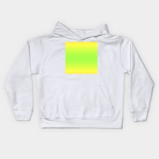 Yellow Green Yellow Gradient Kids Hoodie